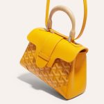 Goyard Saigon Souple Mini Bag Yellow - Image 4